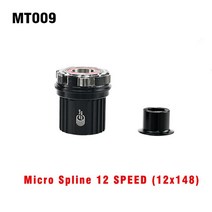 ARC 6 폴 부스트 허브 전면 9x100 산악 자전거 4 밀폐 베어링 HG 11V 마이크로 스플라인 Sram XD, 10 MS freehub, 1개