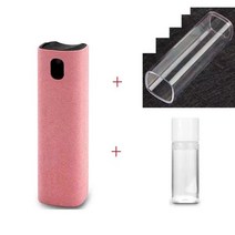 휴대폰 모니터 태블릿 스마트폰 액정 클리너 미스트 리필 틱톡, 핑크 (10ml 리필 증정)개