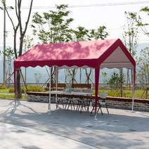 프리폼 고급형 튼튼한 대형 쉘터천막 3X4 천막 풀세트, ST프레임+지붕 3X4 오렌지