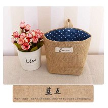 버킷백 스토리지 가방 패브릭 황마 데스크탑 양동이 홈 오피스 컨테이너 꽃 냄비 작은 자루 욕실 주방 바구니