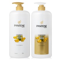 팬틴 대용량 샴푸린스 2종 모이스처 극손상 샴푸 컨디셔너 1200ML 2개, [PB2]모이스처 샴푸 1개+모이스처 컨디셔너 1개