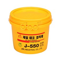 제일본드(토끼표) 데코타일접착제 (J-550-4kg) 데코타일 디럭스타일 아스타일 각종 PVC타일 전용접착제 타일본드 테코타일본드