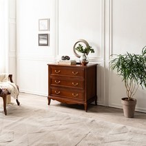 [더리체] [착불상품] 수입 프렌치 엔틱가구 원목 보노로사 엔틱 3단 서랍장, 없음