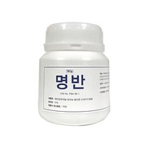 삼현제약 명반 180g X 10 매염제 백반가루 캠핑 뱀퇴치, 10개