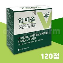 오스코텍 알베올 120정 (1개월분) 치과입점 잇몸 비타민, 1개