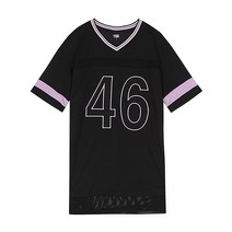 [NBA] 여성 골든스테이트 워리어스 메쉬 배색 티셔츠(N192TS730P
