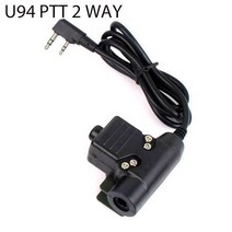 위키토키 무전기전술 Selex TASC1 헤드셋 II 표준 플러그 마이크 Kenwood PTT 워키 토키 CS 게임 사냥 에