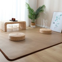 카펫 거실 침실 발코니 다다미 매트 룸 여름 침대 옆 크롤링 매트 매트, 그림 4, 160*200cm