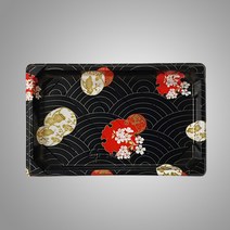 행복물류 플라스틱용기 일회용기 초밥용기 일식용기 ST-002 300개 (1박스-뚜껑포함), 1세트