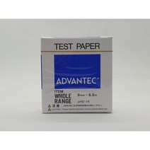 어드밴텍 pH Test Paper WR pH 1-14 Whole Range시험지 / Advantec제품
