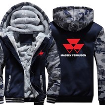 농업용 부품 기계 2022 Massey Ferguson Hoodie 남성용 지퍼 코트 양털 농업용 트랙터 운동복 캐주얼 솔리, 04 as picture3_04 XL