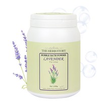 더허브스토리 대용량 버블바스 파우더 입욕제 라벤더, 1000g, 1개