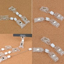 리시안제이 집게형 쇼클립 2P POP거치대 메모홀더, 철사집게
