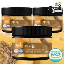 [토종마을]HACCP인증 마카환 200g X 3통, 단품