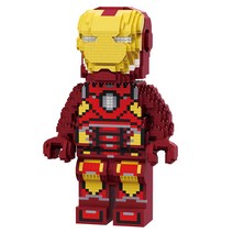 [알꿀밤-나노블럭-히어로] BA레고형 강철맨BA