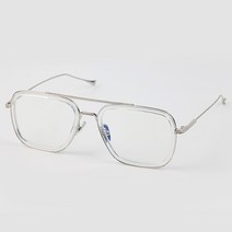 스타일호른 레트로 보잉 블루라이트 차단 투명안경테