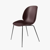구비 비틀 다이닝 체어 Black frame GUBI Beetle Dining Chair, 색상:Sweet pink