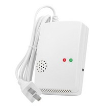 벽 장착형 가스 감지기 알람 부탄 LPG 센서 12V 사운드 라이트 경고 프로판 가정용 침실 보호 경보 시스템, CHINA_AT300 Detector