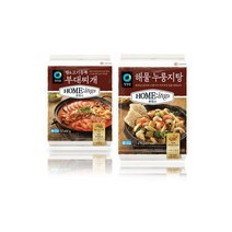 호밍스 햄고기듬뿍부대찌개(2~3인분) + 해물누룽지탕(2~3인분), 호밍스 햄고기듬뿍부대찌개(2~3인분) + 해물누룽지탕(