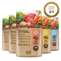 ANF 유기농 식스프리 유기농 강아지사료 1.8kg/5.6kg, 양고기&쌀 1.8kg