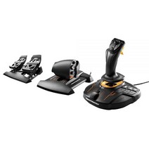 트러스트마스터 T16000M FCS Flight Pack - Joystick Throttle and Rudder Pedals T.A.R.G.E.T Software PC