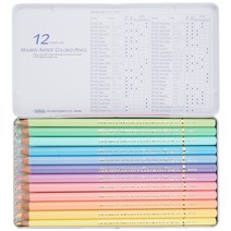 홀베인 색연필 12 색 파스텔 톤 세트 OP903