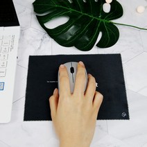 (국산) 클린프로젝트 휴대용 마우스패드 겸용 초극세사 안경닦이 스마트폰클리너 액정클리너 모니터클리너, 마우스패드 다용도 클리너