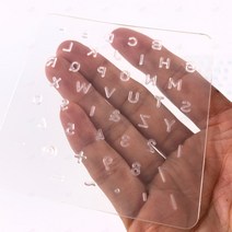 가죽 스템핑 각인 냉박 소형 지갑 가방 레터링 도구