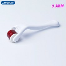 얼굴 페이스 롤러 0.3mm 티타늄 펜 기계 스킨 케어 탈모 치료 피부 관리기, T
