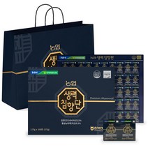 농협 생력침향환 3.75g x100환 쇼핑백 면역력 추석 명절 선물세트, 상세페이지 참조, 상세페이지 참조