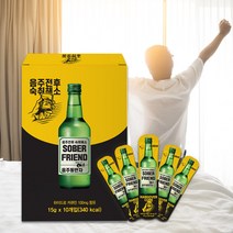 음주동반자 상쾌한 아침과 컨디션 회복을 위한 음주전후 숙취해소음료 10포, 1개