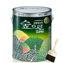 KCC 친환경 수성 숲으로 에이스 내부용 페인트 백색 3.78L, 1개