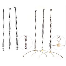 사슬채비 편대채비 스위벨 다분할 체인 채비 민물낚시 붕어 원투낚시채비, 사슬 스위벨채비 2호 (3개입)