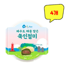 제주도 해풍 맞은 쑥인절미 130g, 4개