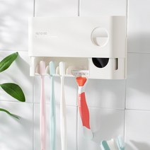 [AUTORA] 오토라 UVC LED 칫솔살균기 FAR-TS01/ 살균 99% 통풍건조 2중케어/ 무선 C타입 충전/치약 디스펜서, 오토라 칫솔살균기 화이트
