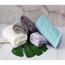 다주타올 오마샤리프 컴팩트무지 타올 75 g 면사, 우유백색, 20장