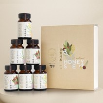 행꾸 천연벌꿀 선물세트 토종 꿀 답례품, 1세트, 아카시아꿀6입