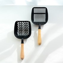 일상교감 원목 고양이 모래삽 화장실