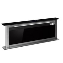 클라슈타인 다운드래프트 후드 Klarstein Royal Flush eco Downdraft 90cm, 높이 60cm, 은색/검은색