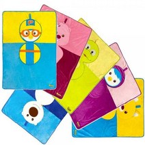 뽀로로담요쿠션 어린이담요 캐릭터쿠션