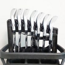 아이언 홀더 골프채 정리대 클럽 보호 골프백 캐디백 정리 거치대, 핑크