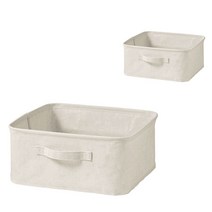무인양품 MUJI 소프트 박스 장방형 S 2개 4550344831595, 기타