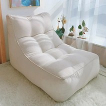 Lulizzie 1인 소파게으른 사람 소파, 노란색, 리클라이너 소파