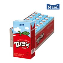 [매일] 피크닉 사과 200ML 24팩, 2박스