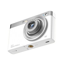 학생 디지털 4K 교정 입문 DSRL 5000 DSLR카메라, T06-실버화이트(스탠다드32G 카드)렌즈, C01-공식 스탠다드