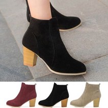 짝꿍닷컴 워커힐 부티 힐 워커 첼시 앵클 앵글 부츠 통굽 M998