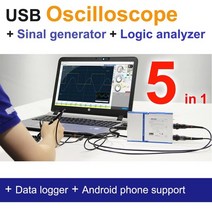 신호 발생기 신호측정기 loto osc482 시리즈 오실로스코프 로직 분석기... 5 in 1 50m ss 813비트 분해능 옵션 모듈, 협력사, osc482x