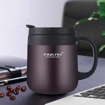 차량용 냉온 텀블러 1PC 350ml 편안한 스테인레스 스틸 보온 컵 여행 진공 홈 오피스 좋은 단열 성능 커피1165157 L3, 4 은1165157 L3
