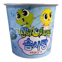 예이니식품 신비아파트 딸기향 컵 솜사탕 12개(12gx12개) 어린이캠핑여행간식
