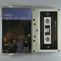 중고 카세트 테이프 RIALTO. NIGHT ON EARTH 록/인디록